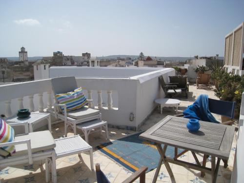 Erkély/terasz, Dar Loulema in Essaouira Városközpont