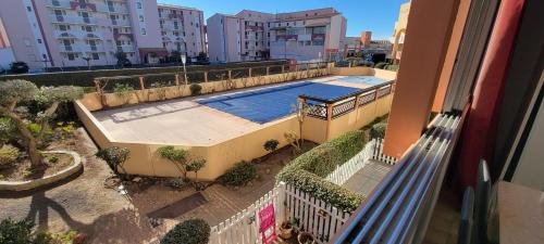 Les Jardins du Cap, piscine, parking, 50m plage in อากด์