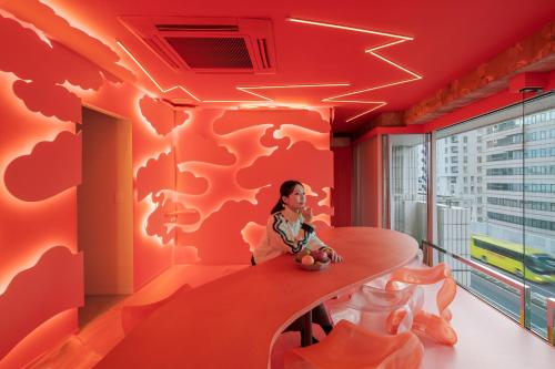 Art House HINODE 10 people 3 minutes from the station Art and Tokyo Bay spectacular ocean view