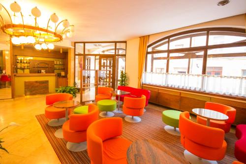Lobby, Grandhotel Garni in Jihlava