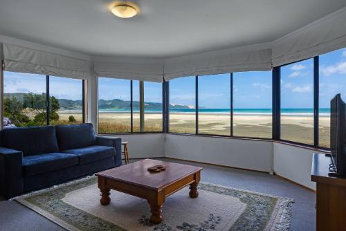 Viesnīcas āriene, Tides and Time Bach - Ahipara Holiday Home in Ahipara