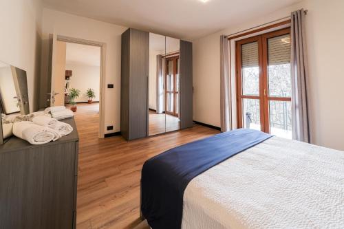 Rõdu/terrass, Appartamento Stella Alpina con due camere da letto, vicino Aosta e Pila in Saint-Christophe