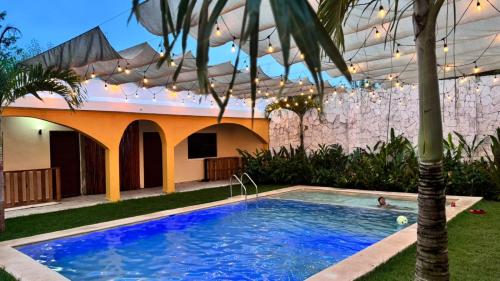 Dārzs, Hotel Villa Chucum-Tikuch in Tikuch