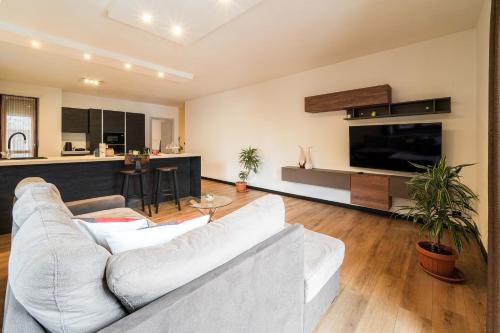 Jagatud salong / TV-ala, Appartamento Stella Alpina con due camere da letto, vicino Aosta e Pila in Saint-Christophe