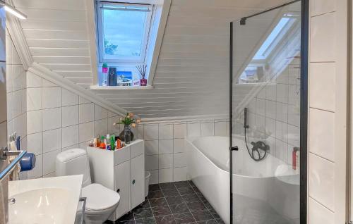 Bathroom, 4 Bedroom Lovely Home In Kristiansand S in Kristiansand