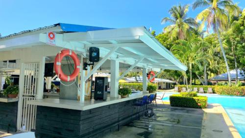 Bar/lounge, Puerto Azul Hotel in Puntarenas