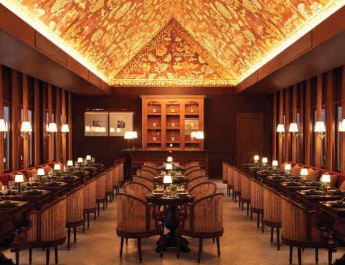 レストラン, ホテル キリダラ ルアンパバーン (Hotel Kiridara Luang Prabang) in バン ヴィエン マイ ロード