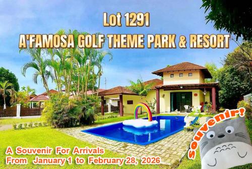 Melaka AFamosa Resort D'amour Comfortable and Healing With Theater Projector Private Villa With Gard - Tampin Melaka AFamosa Resort D'amour Comfortable and Healing With Theater Projector Private Villa With Gard - Tampin