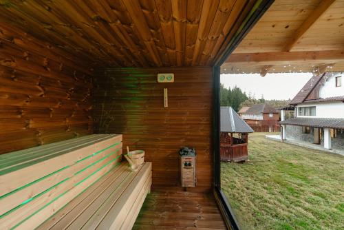 Sauna, Cabana Poiana Sanzienelor in Smida
