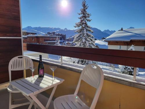 Appartement 44 m2 4 pers à l'Alpe d'Huez, skis aux pieds