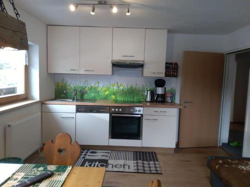 廚房, Apartment Wohnung Waldeslust in St- Sigmund im Sellrain by Interhome in 聖西格蒙德欽塞爾賴恩