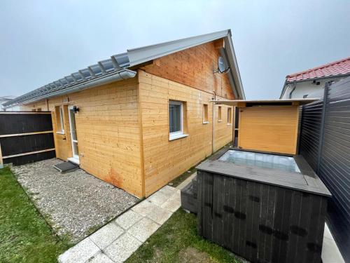 Peldbaseins, Tiny Haus #4 - Ruhe & Wellness mit Sauna und Tiny Pool in Hülben