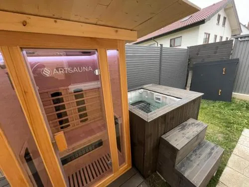 Tiny Haus #4 - Ruhe & Wellness mit Sauna und Tiny Pool in Hülben, Deutschland