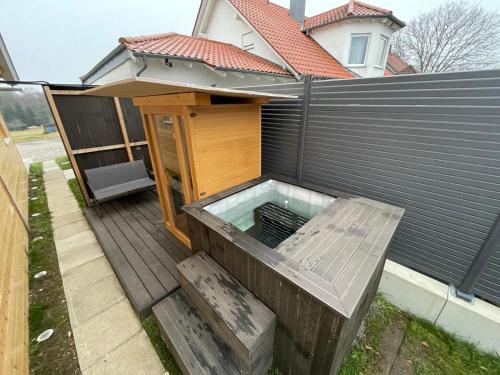 Sauna, Tiny Haus #4 - Ruhe & Wellness mit Sauna und Tiny Pool in Hülben