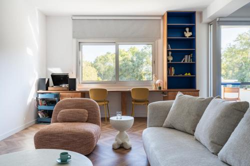 Modern Luxury 2BR|Park View & Balcony – khách sạn tại Ayios Andreas