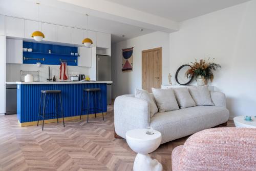 kuhinja, Modern Luxury 2BR|Park View & Balcony in Ayios Andreas