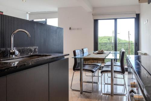 Kitchen, Depto a estrenar frente al mar - 4 personas con cochera privada in Barrio Constitucion