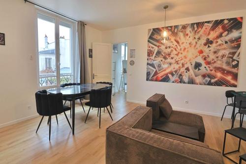 SC3 - Suite 50m2 - Confort Absolu à Enghien - Paris 15' - Casino à pied (SC3 - Suite 50m2 - Confort Absolu a Enghien - Paris 15' - Casino a pied) in 昂吉安萊班