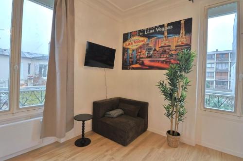 SC3 - Suite 50m2 - Confort Absolu à Enghien - Paris 15' - Casino à pied (SC3 - Suite 50m2 - Confort Absolu a Enghien - Paris 15' - Casino a pied) in 昂吉安萊班