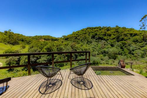 Chale Alcantara Jacuzzi, Lareira e Deck com Vista in São Pedro De Alcântara