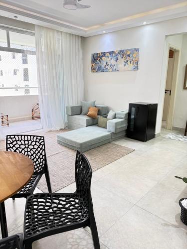 Apartamento Guaruja- Sacada com vista Mar- TOP Mar e Sol near Restaurante Fogao Caipira