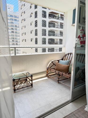 View, Apartamento Guaruja- Sacada com vista Mar- TOP Mar e Sol in Barra Funda
