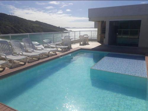 Swimming pool, Apartamento Pe na Areia com Piscina na Prainha,Arraial do Cabo in Praia dos Anjos