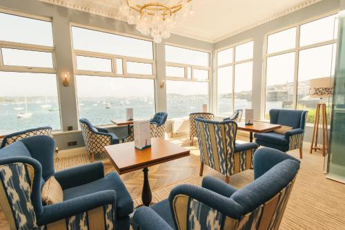Restaurante, Greenbank Hotel in Falmouth