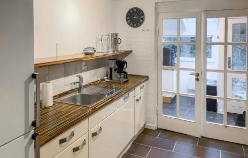 Kitchen, Beach Front Home In Blavand With Sauna in Vejers Strand