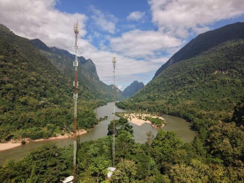 Phanoy Viewpoint camping in Muang Ngoy