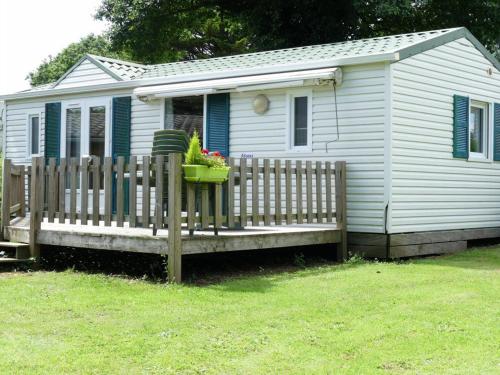 Mobil-home confortable avec terrasse à Bieuzy - API-1-52-1307 (Mobil-home confortable avec terrasse a Bieuzy - API-1-52-1307) in 普呂梅利歐