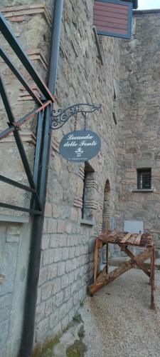 A szálláshely kívülről, Locanda delle fonti in Bassano in Teverina
