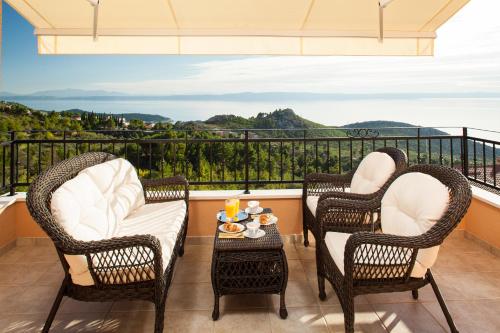 Erkély/terasz, Villa Berina in Veliko Brdo