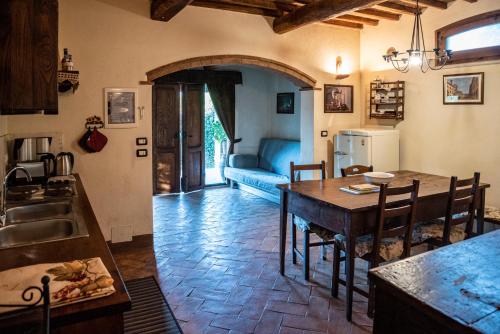 köök, Fonte del Salcio - Pool&Relax in Cinigiano