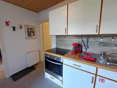 廚房, Krückeberg-Appartements (Kruckeberg-Appartements) in 派納