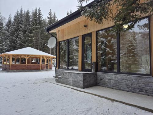 Viesnīcas āriene, Gray River Resort in Obârşia Lotrului