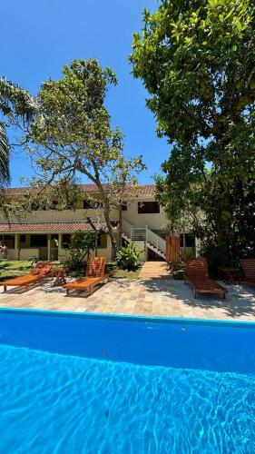 Bể bơi, Pousada Recanto Itagua in Ubatuba