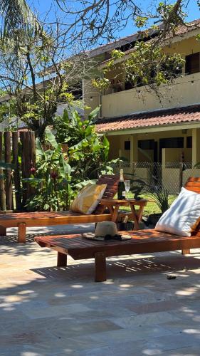 Bể bơi, Pousada Recanto Itagua in Ubatuba