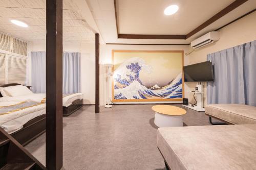 新規Open特価,完全貸切,125平米,最大15名,スカイツリー,浅草20分直通,日本文化体験,浮世絵