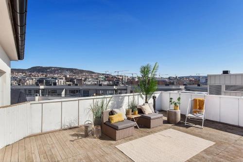 Private, charming apartment in Oslo with a great view in Sagene