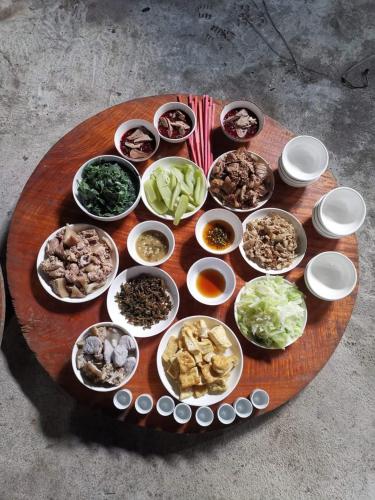 Food and beverages, Ban Lien Homestay Vang A Binh in Bac Ha (Lao Cai)