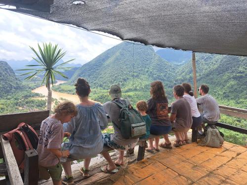 Phanoy Viewpoint camping in Muang Ngoy
