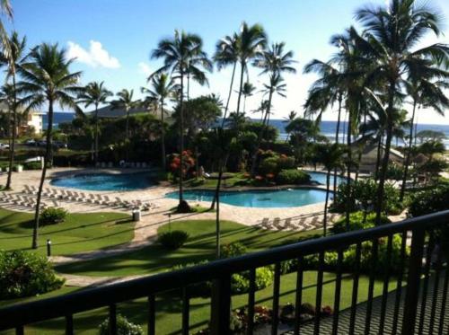 This photo about 2417 @ Oceanfront Resort Lihue, Kauai Beach Drive shared on HyHotel.com