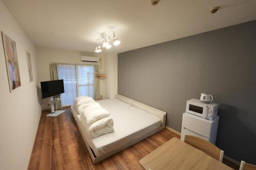 ポムドパン202 大阪中心街 道頓堀徒歩10分!!! 日本橋駅 徒歩10分ホテルリネン使用