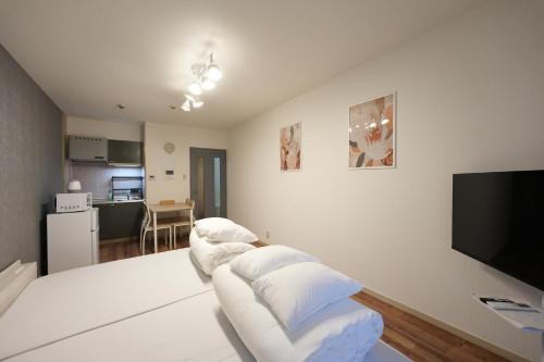 ポムドパン202 大阪中心街 道頓堀徒歩10分!!! 日本橋駅 徒歩10分ホテルリネン使用