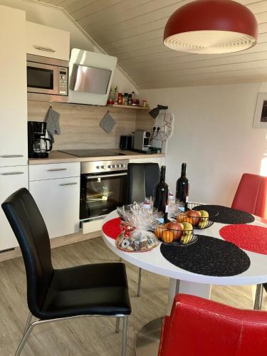 廚房, Ferienwohnung Trattnig in 阿福瑞茲埃姆西