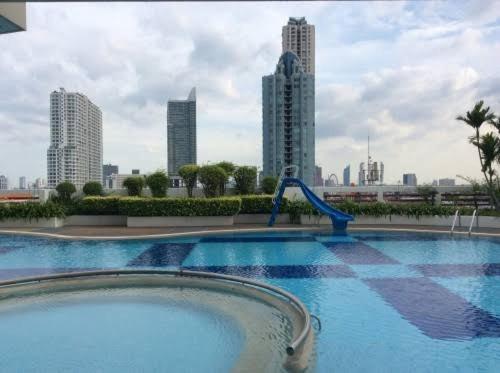 BKK 2 BR apt near Sathon ICONSIAM firework view Bangkok 