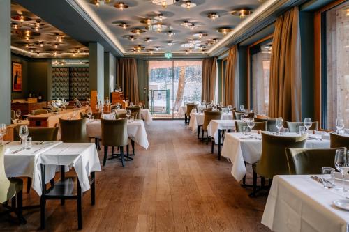 Restaurant, Kongress Hotel Davos in Davos