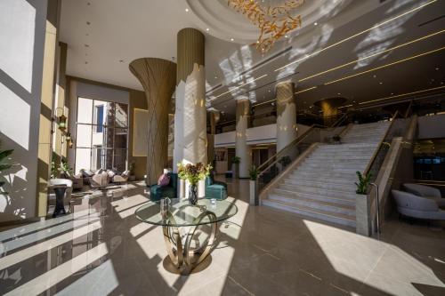 Lobby, Petra Pillars Luxury Hotel in Petra centrum