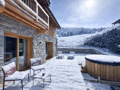 Chalet de Luxe pour 12 Pers. avec Sauna et Cinema - FR-1-452-398 in Praranger